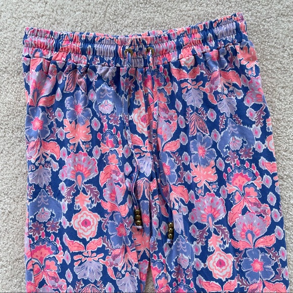 Lilly Pulitzer Lola pull on pant in iris blue week it resort pants - Picture 5 of 10